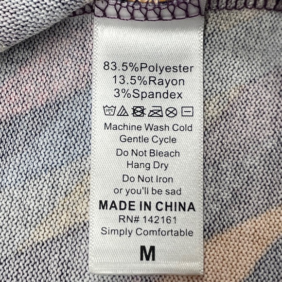 NWT Women’s Multi-Color Medium LuLaRoe Sarah Duster Cardigan - Picture 12 of 15